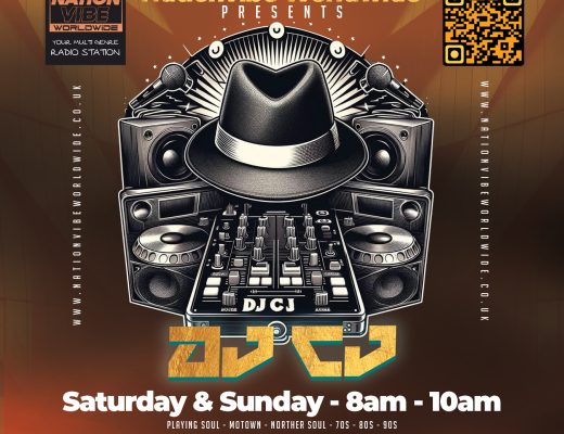 DJ CJ - Station Manager - Wednesday's 6pm to 8pm, and Saturdays & Sundays 8am to 10am